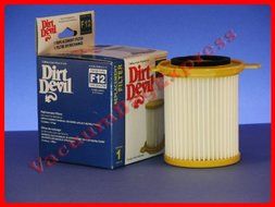 DIRT DEVIL F12 HEPA FILTER