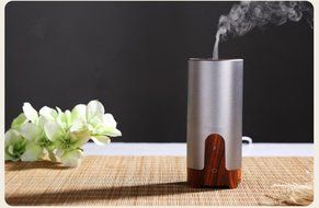 HICBOX Car mini USB Aroma humidifier creative home technology gifts (Black) N8