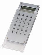 Metal Calendar With Alarm Desk Clock