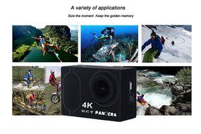Panoera Z10 4K UltraHD SONY IMX117CQT CMOS Sensor Waterproof action camera N7