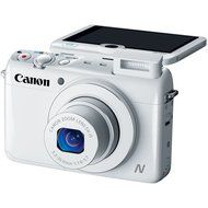 Canon PowerShot N100 HS 12.1MP Digital Camera - Wi-Fi Enabled (White) N10