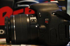 Canon EOS Rebel T3i 18 MP CMOS Digital SLR Camera and DIGIC 4 Imaging with EF-S 18-55mm f/3.5-5.6 IS Lens N6