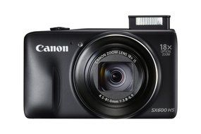 Canon PowerShot SX600 HS 16MP Digital Camera (Black) N24