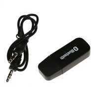Gista Bluetooth Audio Adapter USB Wireless Portable 3.5mm Music Stereo Receiver Dongle Black N5