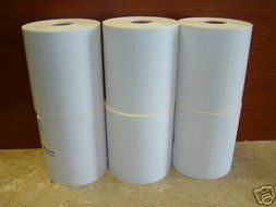 6 Rolls - 3x3 Direct Thermal Labels for Zebra GC420d GC420t GK420d GK420t GX420d GX420t LP2844 LP2442 TLP2844...