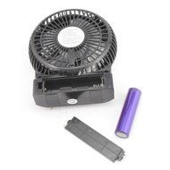 iKKEGOL Mini Portable Wireless Rechargeable Super Strong Wind Desk Fan W/ Rechargeable Battery - 3 Mode Wind Speed... N9