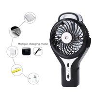 iKKEGOL Mini Portable Wireless Rechargeable Super Strong Wind Desk Fan W/ Rechargeable Battery - 3 Mode Wind Speed... N10