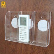 PINMEI Remote Control Holder Clear Acrylic Home Organizer N3