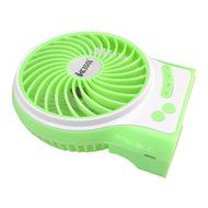 iKKEGOL Mini Portable Wireless Rechargeable Super Strong Wind Desk Fan W/ Rechargeable Battery - 3 Mode Wind Speed... N13
