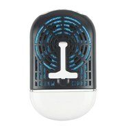 BXT Portable Mini Personal Fan Handheld USB Rechargeable Bladeless Air Conditioner Mute Electric Built-in Li-ion... N4