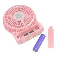 iKKEGOL Mini Portable Wireless Rechargeable Super Strong Wind Desk Fan W/ Rechargeable Battery - 3 Mode Wind Speed... N17