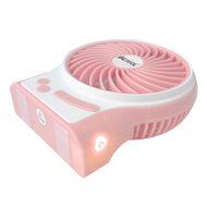 iKKEGOL Mini Portable Wireless Rechargeable Super Strong Wind Desk Fan W/ Rechargeable Battery - 3 Mode Wind Speed... N19