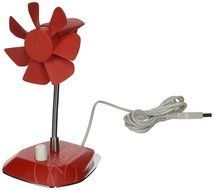 ARCTIC Breeze Pro, USB-Powered 92mm Desktop Fan, Adjustable Fan Speed and Blowing Angle, 4-Port USB Data Hub -... N2