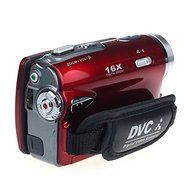 Camcorder,EEDI Hot seller Original Fashion 3In TFT LCD 20MP Digital Video Camcorder 16x Digital Zoom DV Camera-Red N6