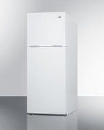Summit FF1071W 24" Freestanding Top Freezer Refrigerator with 9.9 cu. ft. Capacity Frost-Free Operation Gallon... N2