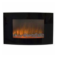Large 1500W Heat Adjustable Electric Wall Mount &amp; Free Standing Fireplace Heater N12