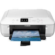 Canon PIXMA MG5520 Wireless All-In-One Color Photo Printer with Scanner, Copier and Auto Duplex Printing, White... N12