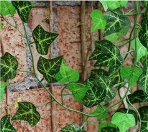 ue06 Fake Foliage Artificial Ivy Leaf Plants Vine Flowers Home Decor 7.62ft