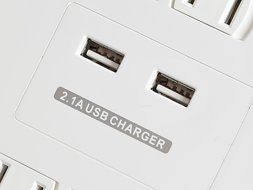 Monoprice 109203 12 Outlet Power Surge Protector with 2 Built-In USB Charger Ports, 4230 Joules N3