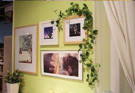 ue06 Fake Foliage Artificial Ivy Leaf Plants Vine Flowers Home Decor 7.62ft N3