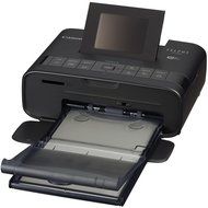 Canon Selphy CP1200 Wireless Color Photo Printer (Black) + Canon KP-108IN Color Ink Paper Set (Produces up to... N4
