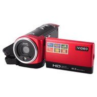 DV40 16.0MP 16X Digital Zoom 2.7" TFT LCD 1280*720 HD Digital Video Camera Recorder - Black / Red N5
