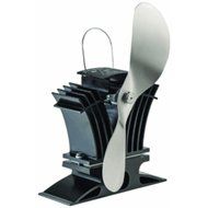 Caframo Ecofan BelAir 806CA Heat Powered Stove Fan - Nickel Blade - 1 Year Direct Manufacturer Warranty
