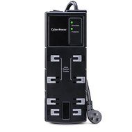 CyberPower CSB806 Surge Protector 8-Outlets 6 Ft Cord 1800 Joules N18