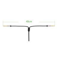 Ugreen Gold Plated 3.5mm 1/8" TRS to 6.35mm 1/4" TS Mono Y-Cable Splitter Cord for iPhone, iPod, Computer Sound... N6