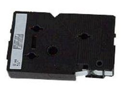 2Pk 1/2In Black/Clear For P-Touch 25 Ft-TC10