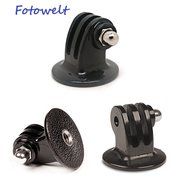FOTOWELT Adjustment Curved Adhesive Helmet Side Mount kit for GoPro Hero 4 Hero 3+ Hero 3 Hero 2 Hero 1 N17