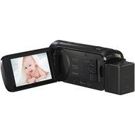 Canon Vixia HF R700 1080p HD Video Camcorder (Black) with 64GB Card + Battery &amp; Charger + Case + Tripod + Stabilizer... N2