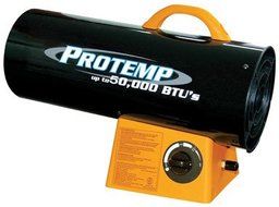 PROPANE HEATER 60000 BTU by PROTEMP MfrPartNo PT-60V-GFA