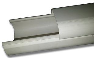 Decorative PVC Line Cover Kit for Mini Split Air Conditioners and Heat Pumps N2