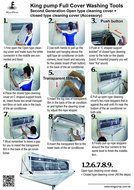 Open Type Cleaning Cover to Wash Air Conditioner N2