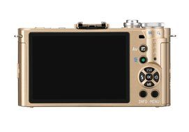 Pentax QS-1 champagne gold zoom kit 12.4MP Mirrorless Digital Camera with 3-Inch LCD (Champagne Gold) N4