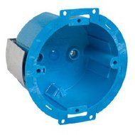 Carlon BH614R Round Old Work Box, 3 1/2-Inch, Blue by Thomas &amp; Betts