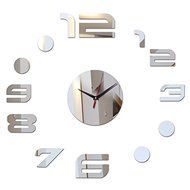 EverTrust(TM) new 3d Acrylic mirror wall watches diy clocks digital art Living Room clock stickers novelty rushed...