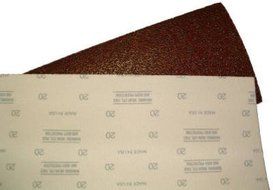 Velour Backed Floor Sanding Drum Sheet by Virginia Abrasives