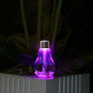 Tsonmall Air Humidifier 400ml Bulb Shape USB Mini Desktop Aroma Cool Mist Humidifier Air Diffuser for Home Office