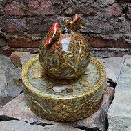 FEI&amp;S Double-bird ceramic fountain water humidifier home ornaments new living room furnished decoration process N3