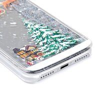 Badalink iPhone 7 Case (4.7&quot;) Christmas Tree Liquid Case Crystal Clear Hard PC Case Bling Shiny Glitter Liquid... N3