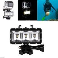 SHOOT Waterproof Underwater Diving Light LED Video Night Light Rechargeable 1200mAh N6