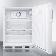Summit FF7LBIMEDDTADA 24&quot; Medically &amp; Commercially Approved Compact Refrigerator with 5.5 cu. ft. Capacity Factory... N3