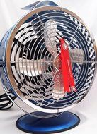 WBM HBM-7015A16 Himalayan Breeze Decor Fan - Blue