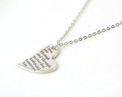 New Design Necklace Stainless Steel Pendant Silver Gentle Lady's Chain Jewelry