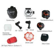 Blueskysea OKAA Sports Action Panoramic Camera WIFI VR 1440P 360 Video Camera with Waterproof Case Accessory Kits... N5