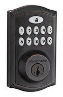 Kwikset 99130-003 SmartCode 913 UL Electronic Deadbolt featuring SmartKey in Venetian Bronze by Kwikset