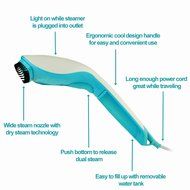 Bolegner Handheld Steamer, Powerful Multi-Functional Fast Heat-Up Garment and Fabric Clothing Steamer Perfect...