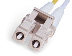 OM3 LC-ST 10Gb 50/125 Multimode Duplex Fiber Cable - 8 Meter N5